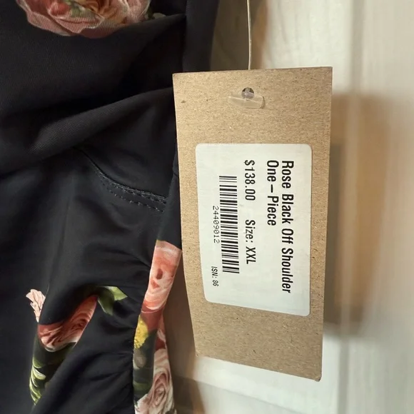 Albion Floral Off-Shoulder Swimsuit - Picture 6 of 7